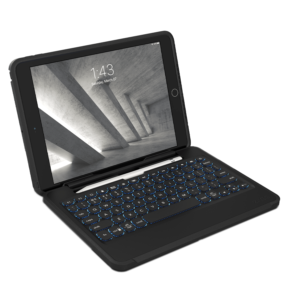 ZAGG Rugged Book Go Keyboard and Case for Apple iPad 10.2 / Air 10.5 / Pro 10.5 by ZAGG