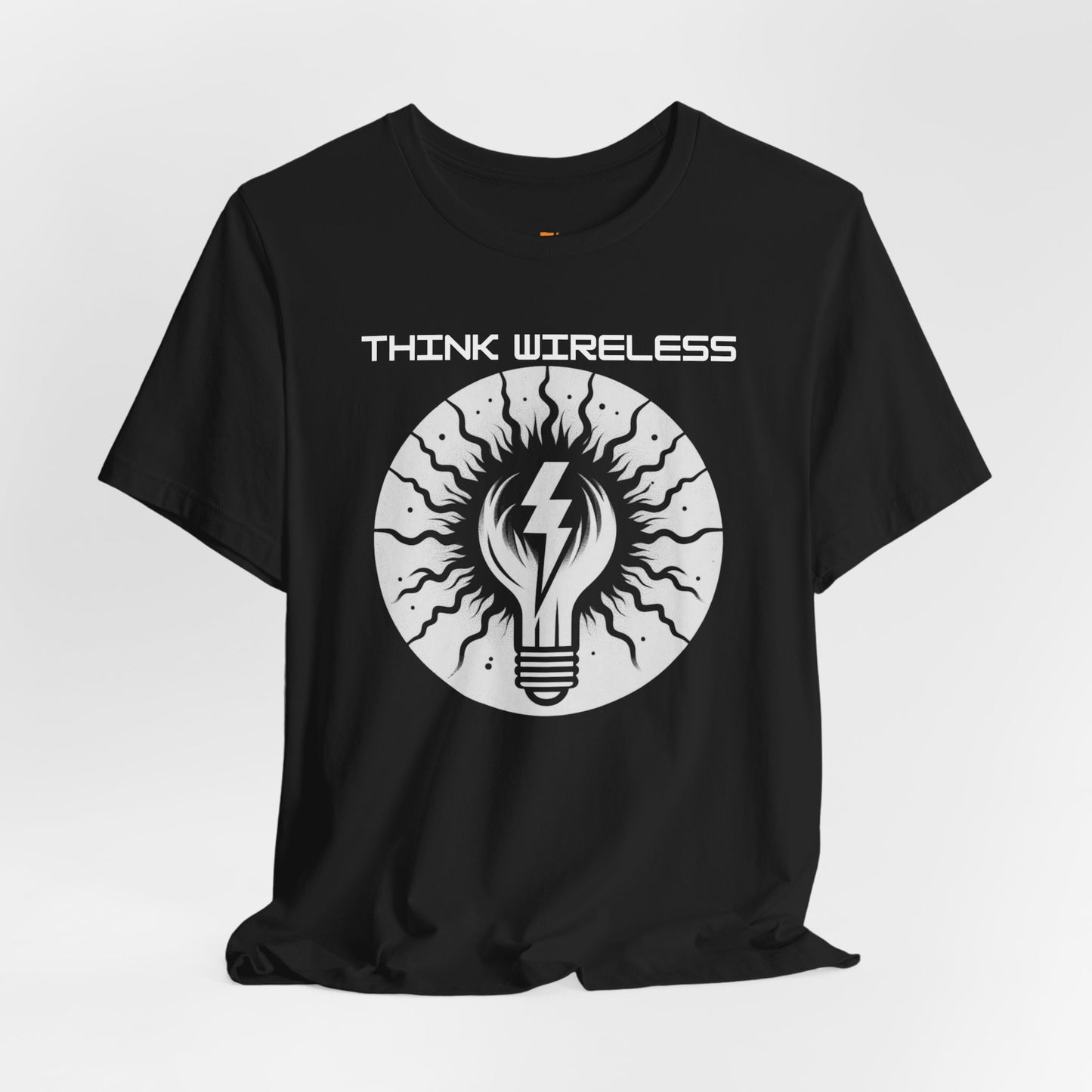 Black OG Think Wireless Electrostatic Innovations Tee