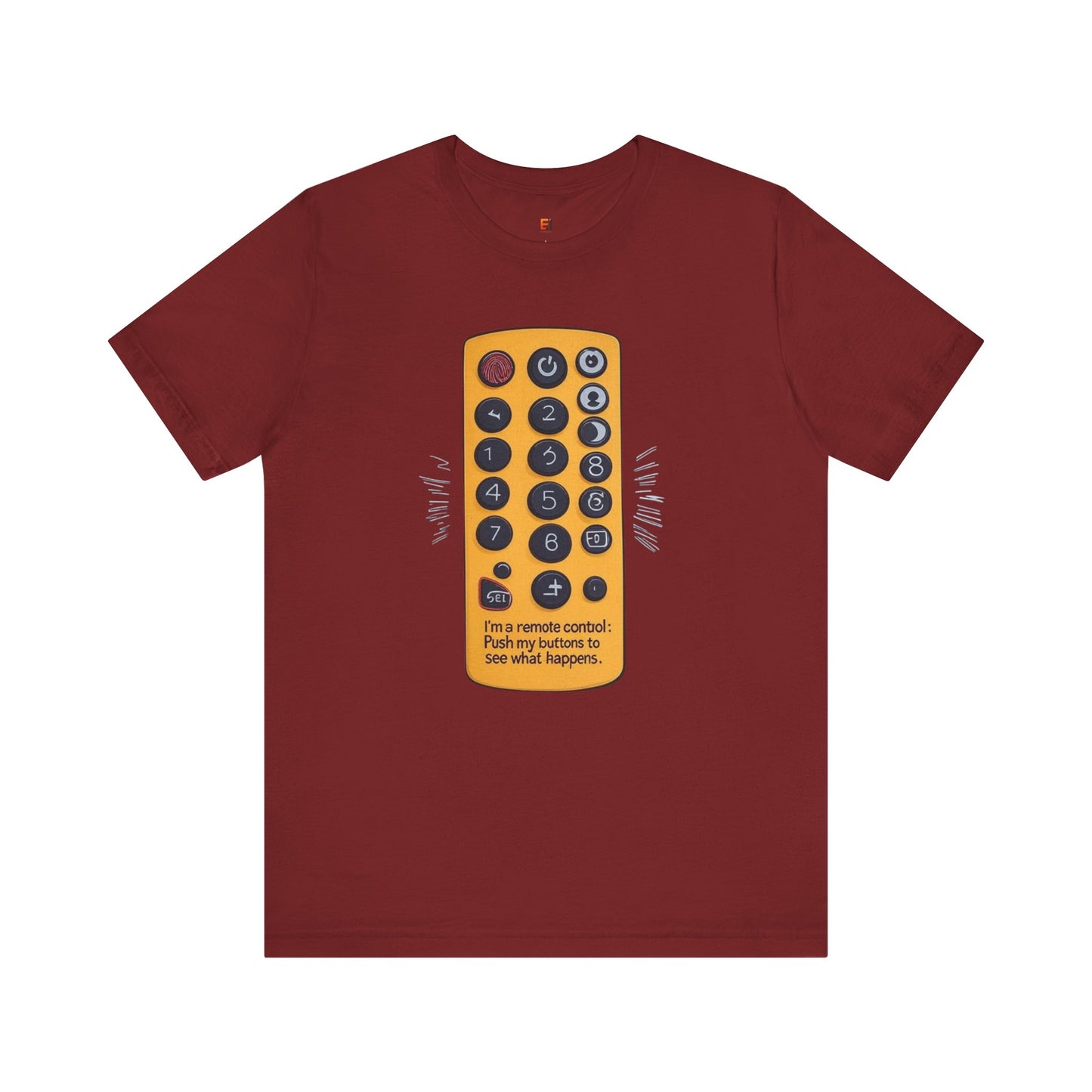 Funny Remote Control Unisex Tee