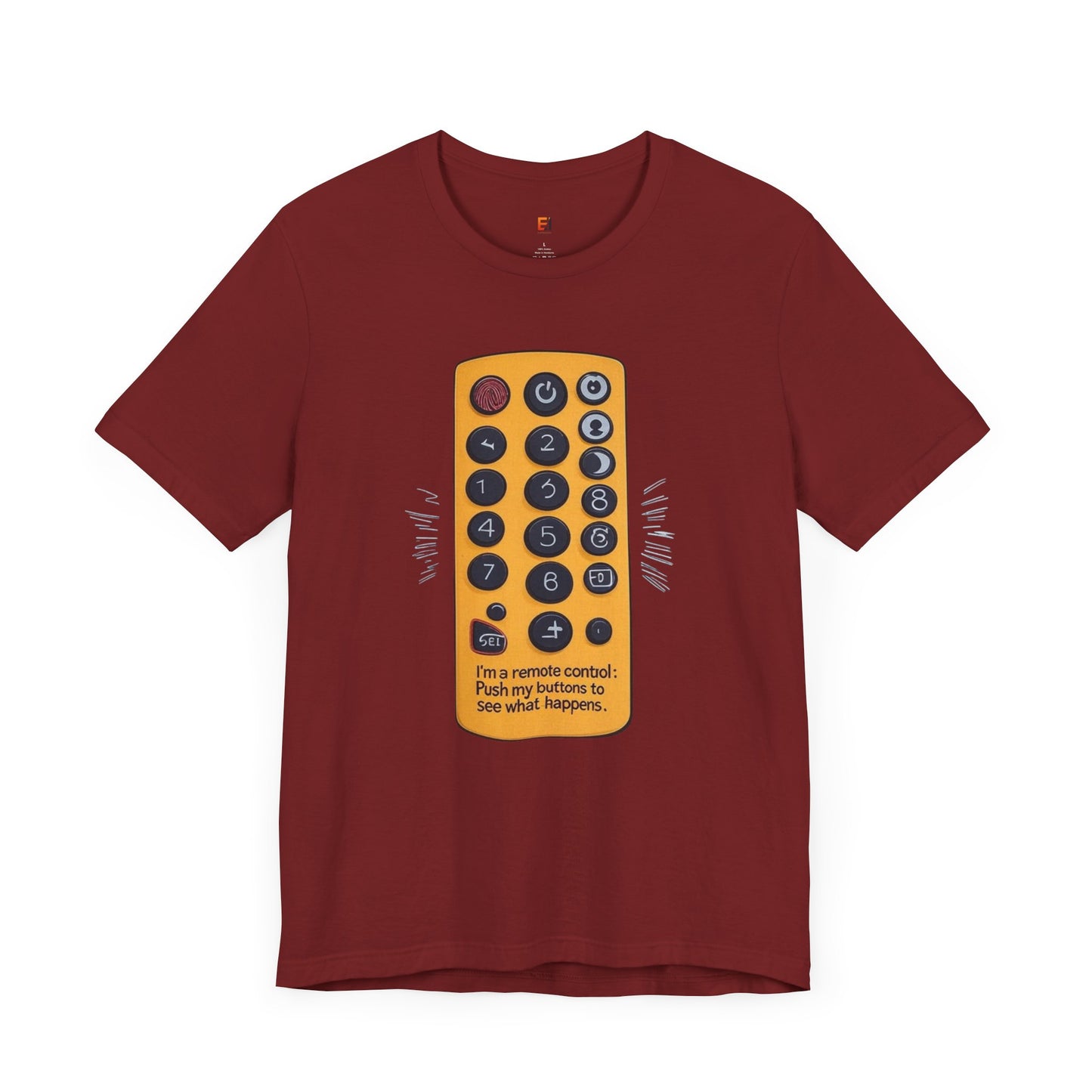 Funny Remote Control Unisex Tee