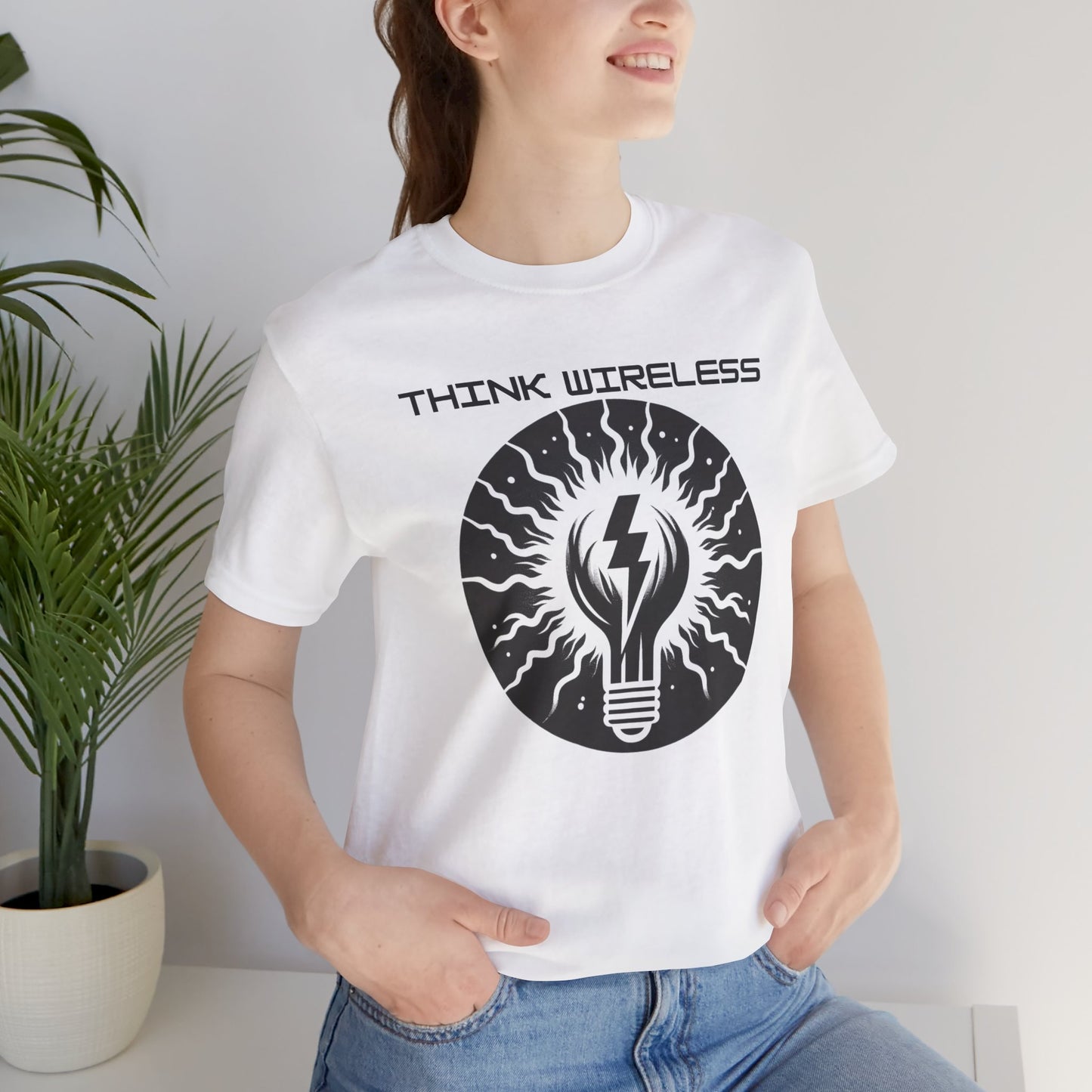 Think Wireless Electrostatic Innovations Unisex Tee