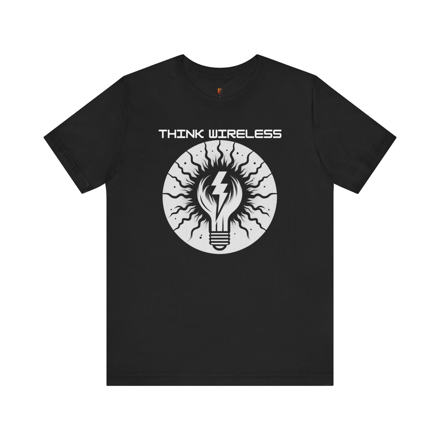 Black OG Think Wireless Electrostatic Innovations Tee