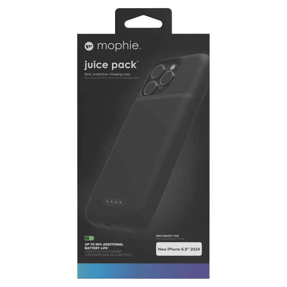 mophie Juice Pack Battery Case for Apple iPhone 16 Pro Max by mophie - Electrostatic Innovations