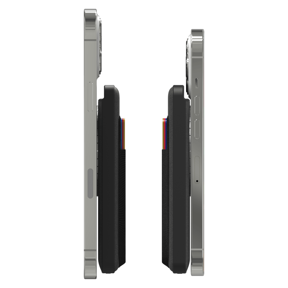 mophie Snap+ MagSafe Juice Pack Mini Wallet 5,000mAh side 2 iphones