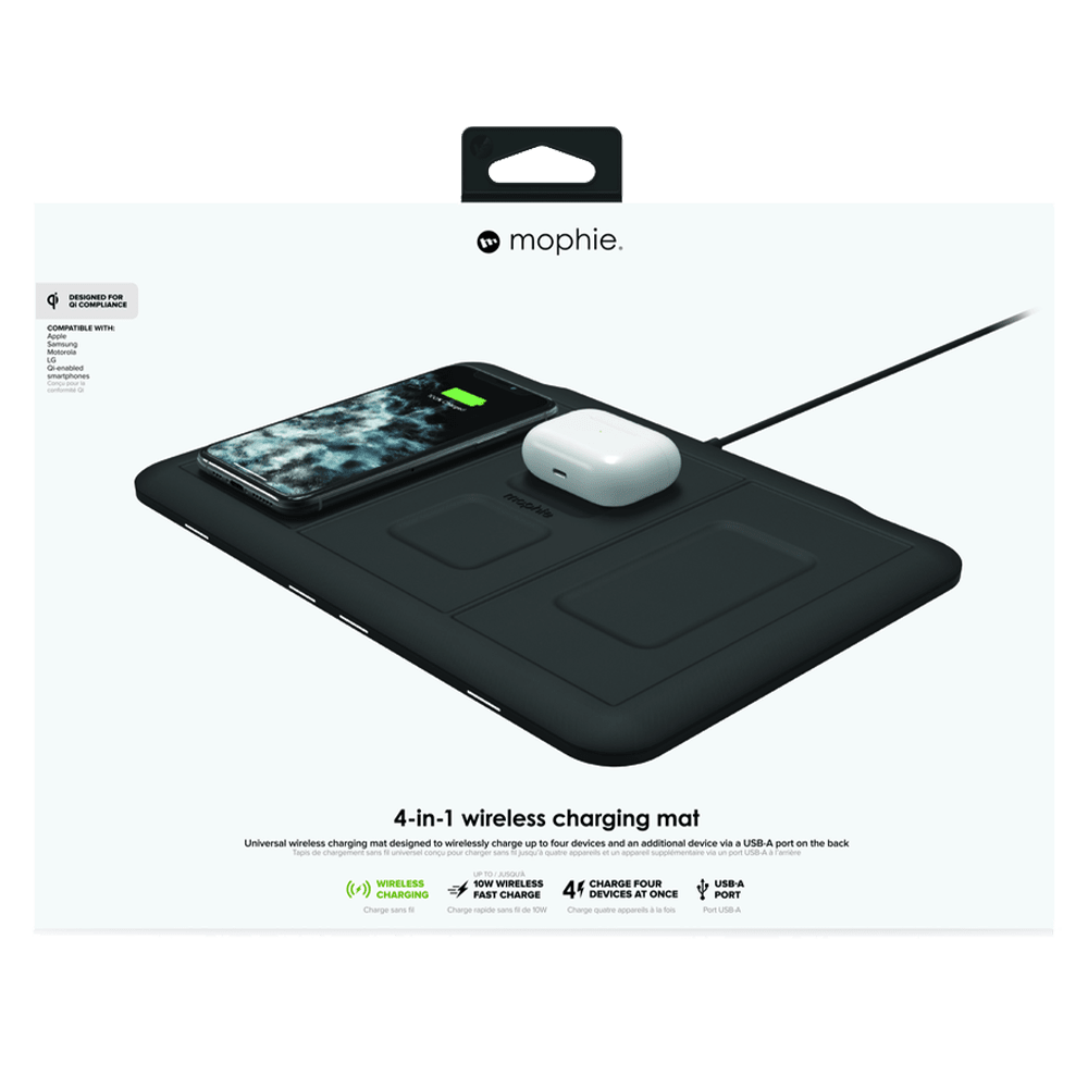 mophie 4 in 1 Wireless Charging Pad 10W by mophie