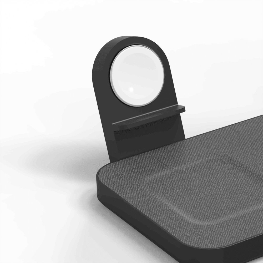 mophie Snap+ MagSafe 3-in-1 Wireless Charging Stand – Black iphone- apple watch-airpods watch section