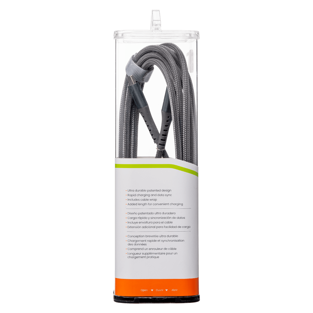 Ventev Chargesync Alloy USB C to USB C Cable 10ft by Ventev - Electrostatic Innovations