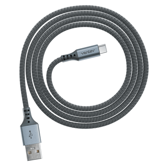 Ventev ChargeSync Alloy USB-A to USB-C Cable – 4ft