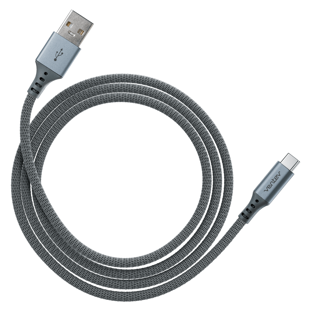 Ventev ChargeSync Alloy USB-A to USB-C Cable – 4ft back