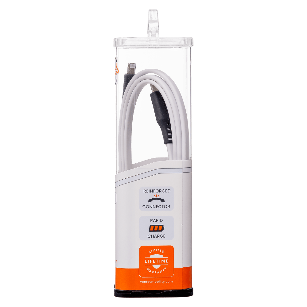 Ventev Chargesync Flat USB C to Apple Lightning Cable 3ft by Ventev - Electrostatic Innovations