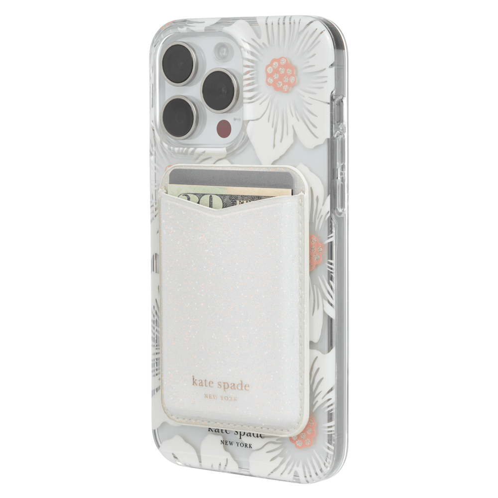 Kate Spade Magnetic Wallet for MagSafe Cash and card left