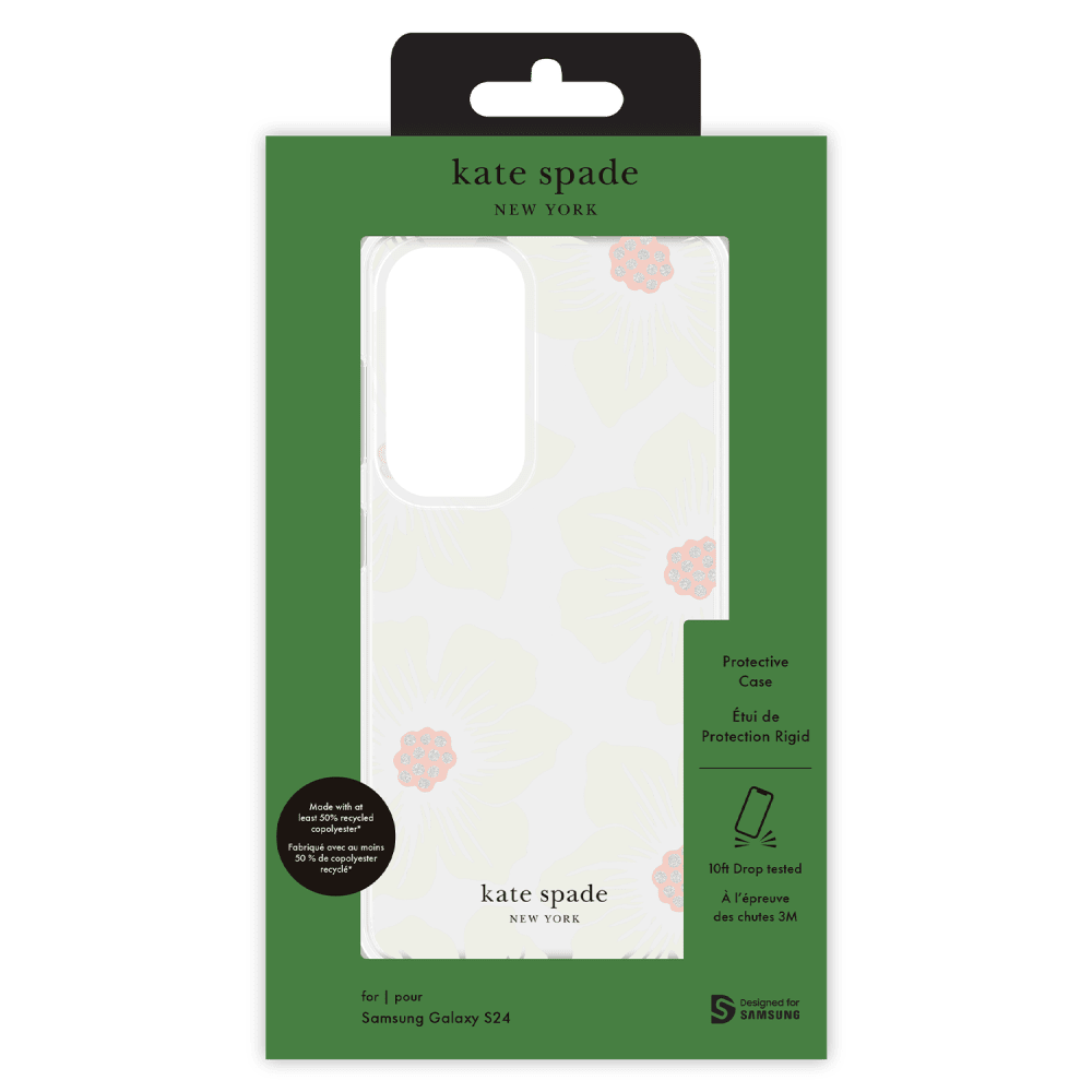 Kate Spade Protective Hardshell Case for Samsung Galaxy S24 by Kate Spade - Electrostatic Innovations