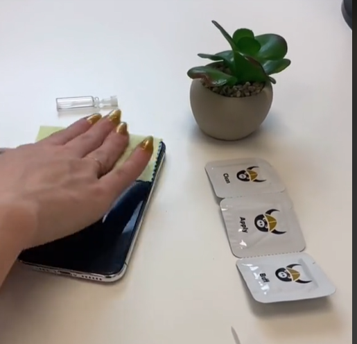 Cellhelmet Liquid Glass Plus Liquid screen protector install