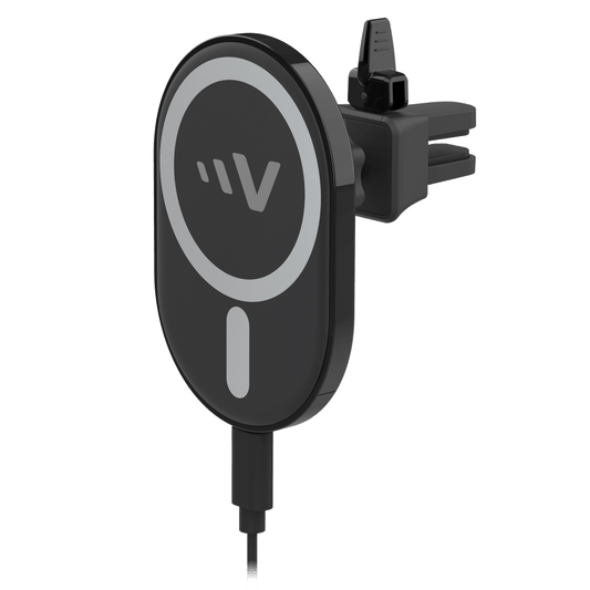 Ventev 15W Magnetic Wireless Car Charger Mount Black by Ventev