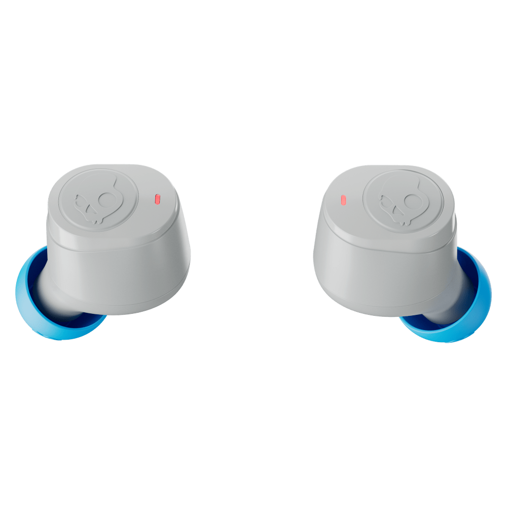 Skullcandy Jib True 2 Wireless In-Ear Headphones earbuds red led grey