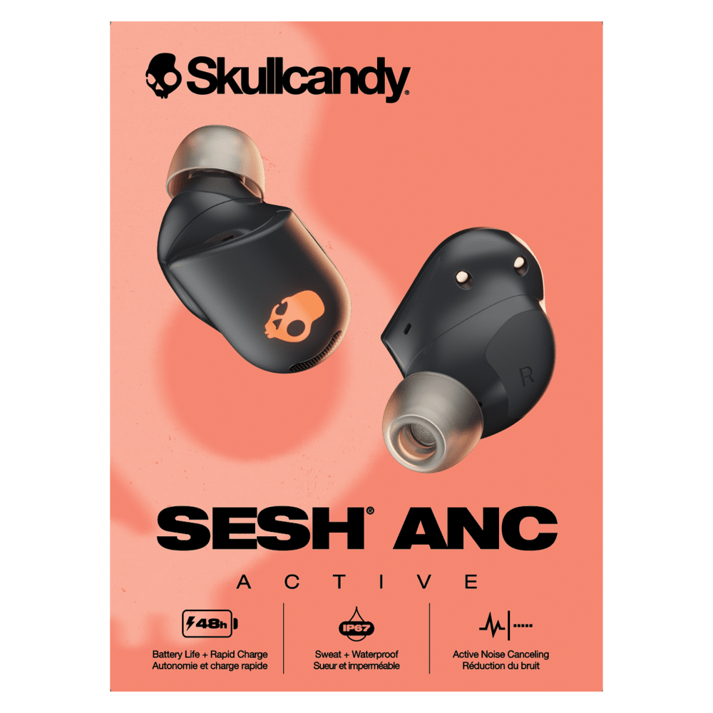 Skullcandy Sesh ANC True Wireless Earbuds packaging