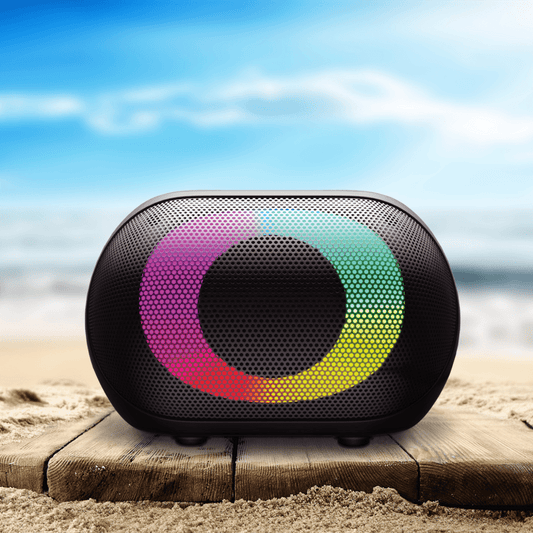 Sway Halo LED IPX5 Splash-Resistant 10W Bluetooth Speaker