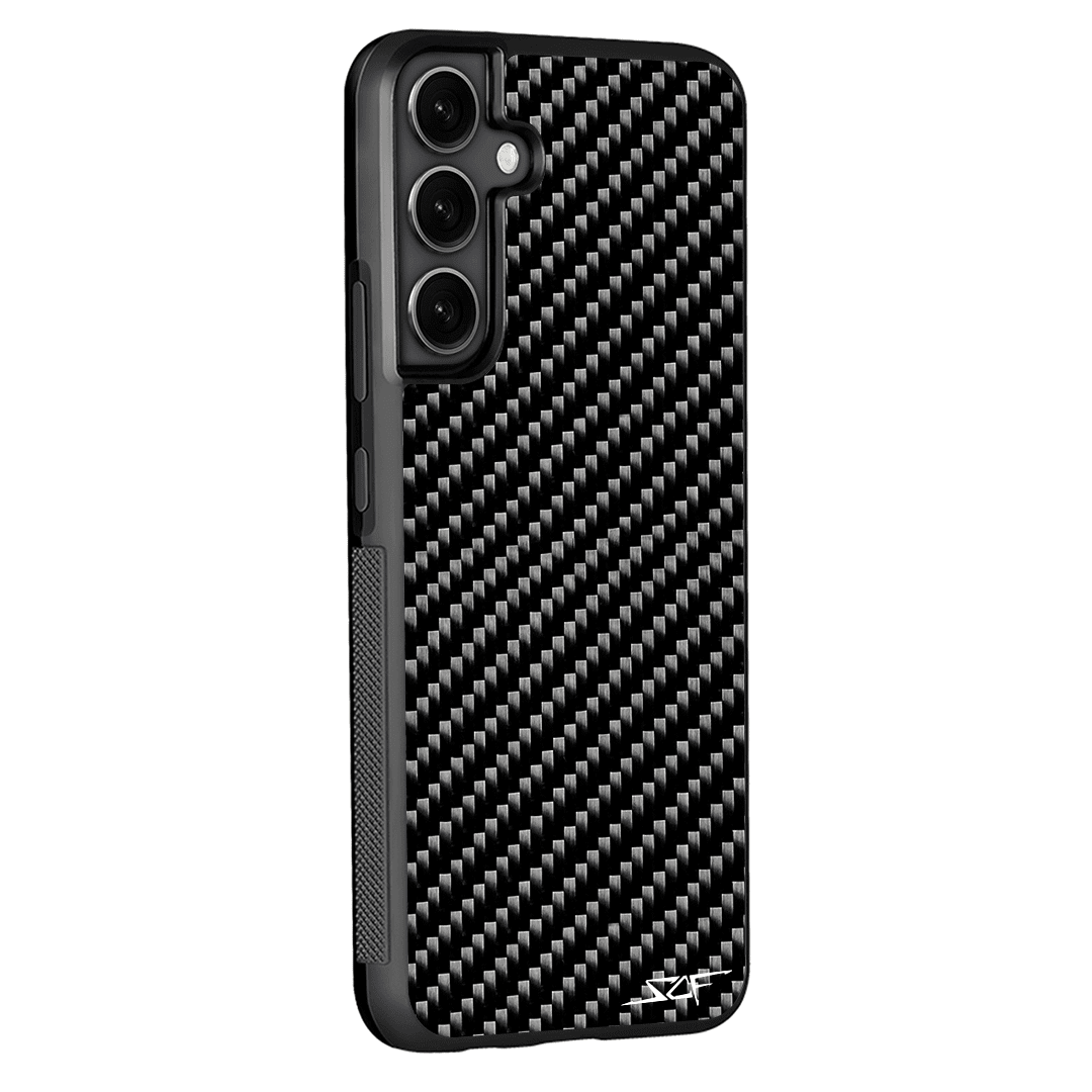 Side profile of ultra-thin carbon fiber Samsung case