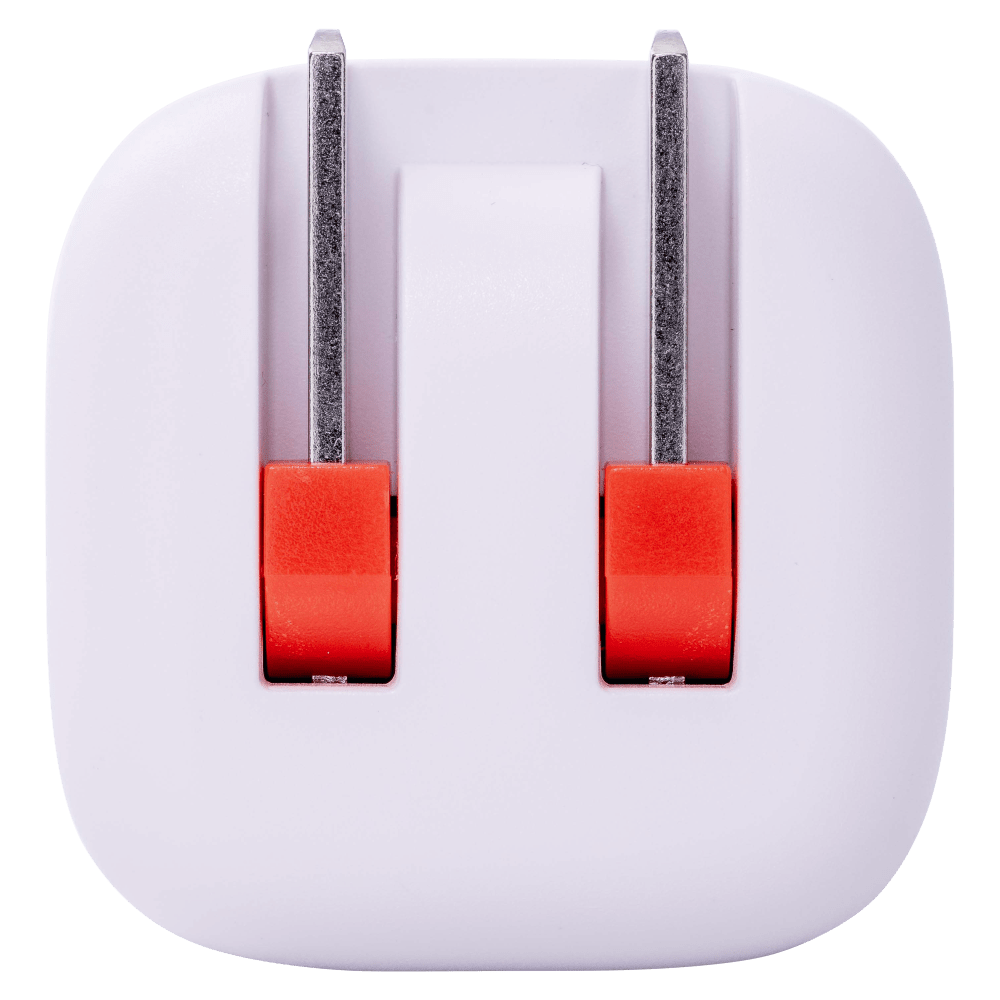 Ventev 12W USB-A Wall Charger Back Folded in