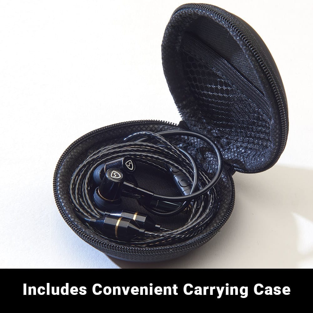 Air tube EMF-safe headset by Shield Your Body case