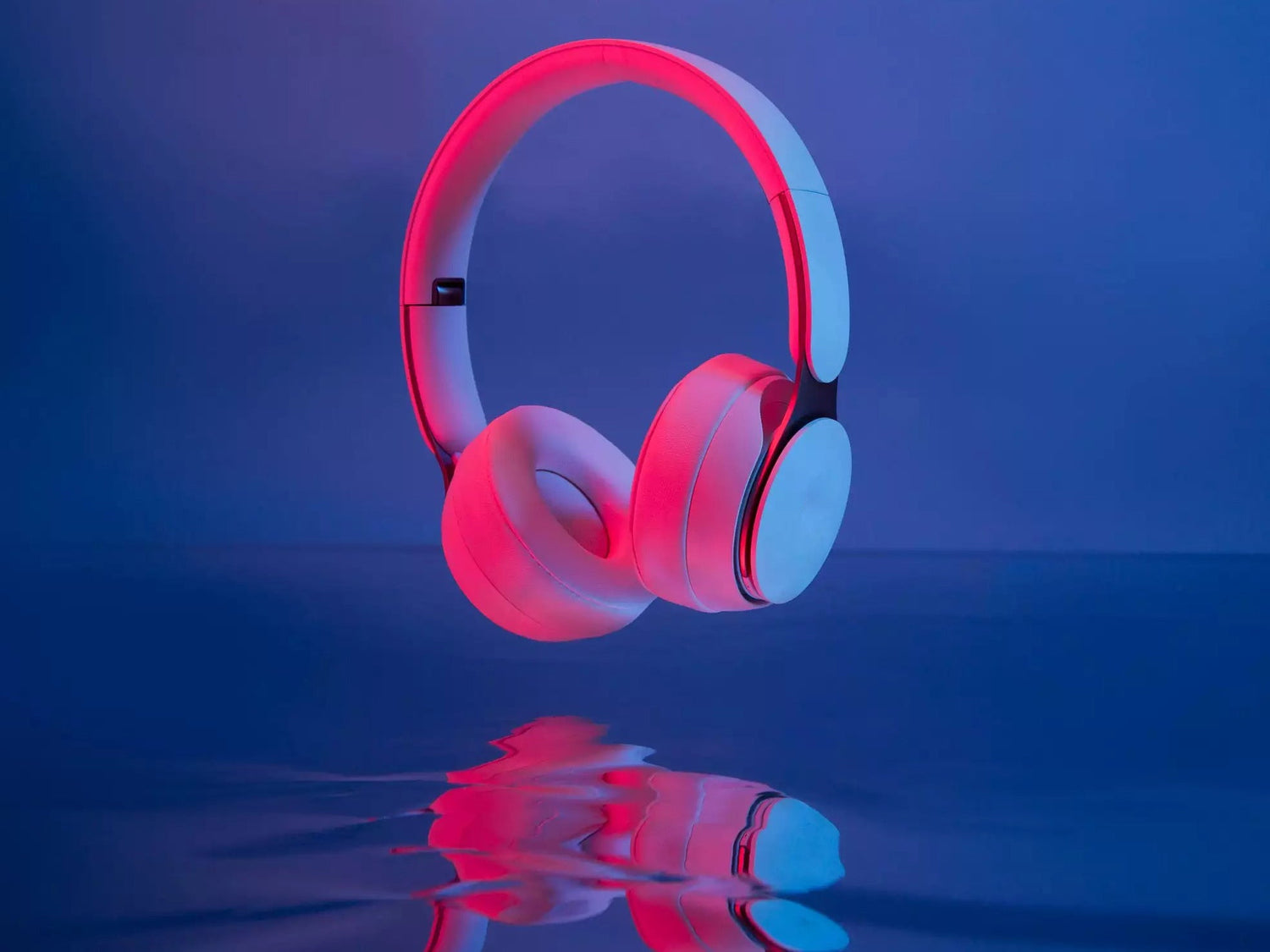 Audio- 4 individuals listening different types of audio products 