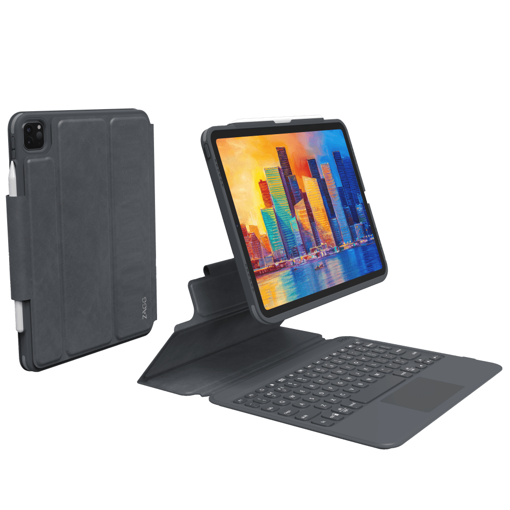 ZAGG Pro Keys Bluetooth Keyboard Case for Apple iPad Pro 11 (2021 / 2020 / 2018) by ZAGG - Electrostatic Innovations