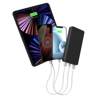 mophie Power Boost XL 20,000mAh Portable Power Bank – Black by mophie