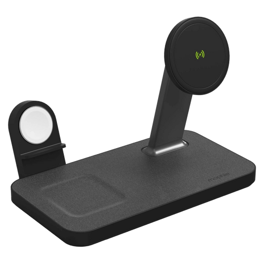 mophie Snap+ MagSafe 3-in-1 Wireless Charging Stand – Black