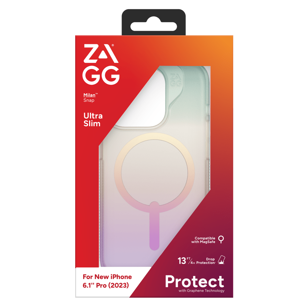 ZAGG Milan Snap MagSafe Case for Apple iPhone 15 Pro by ZAGG - Electrostatic Innovations