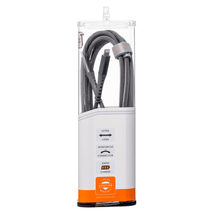 Ventev Chargesync Alloy USB C to Apple Lightning Cable 10ft by Ventev