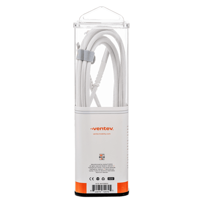 Ventev Chargesync Alloy USB C to Apple Lightning Cable 10ft by Ventev