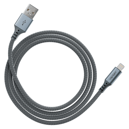 Ventev Chargesync Alloy USB A to Apple Lightning Cable 4ft by Ventev