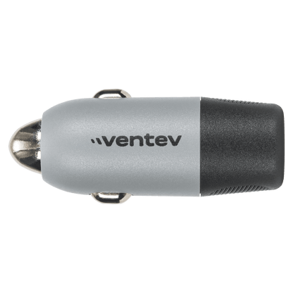 Ventev 12W USB-A Car Charger Gray by Ventev