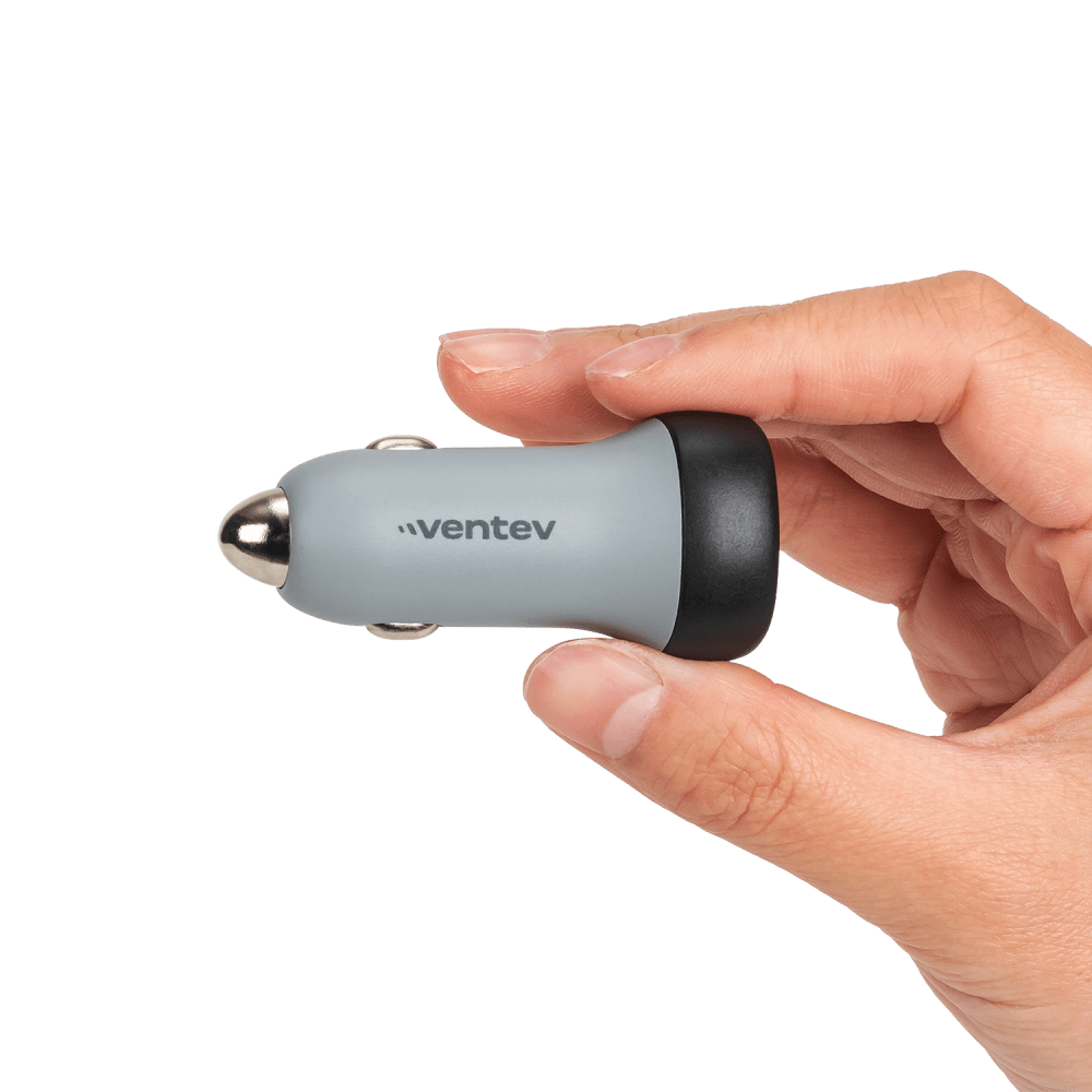 Ventev 30W USB-C PPS Fast Car Charger Front hand