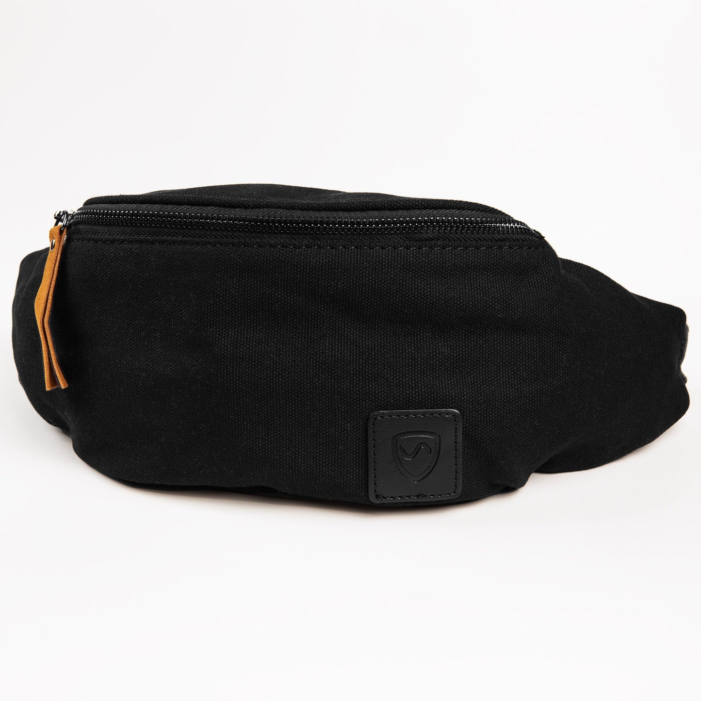 SYB Cross Body Fanny Pack Canvas Traveler with EMF shielding front