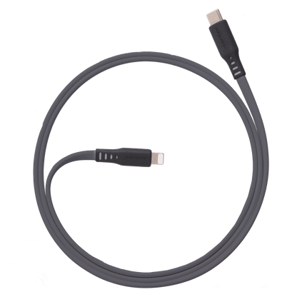 Ventev Chargesync Flat USB C to Apple Lightning Cable 3ft by Ventev