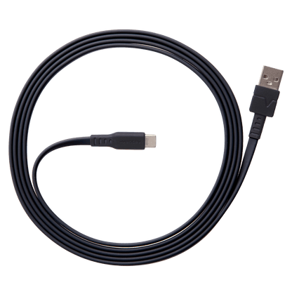 Ventev Chargesync Flat USB A to USB C Cable 6ft by Ventev