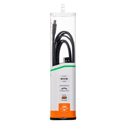 Ventev Chargesync Flat USB A to USB C Cable 6ft by Ventev