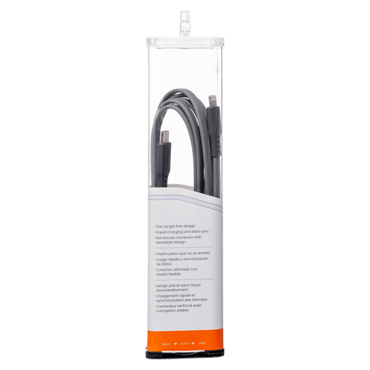 Ventev Chargesync Flat USB C to Apple Lightning Cable 6ft by Ventev