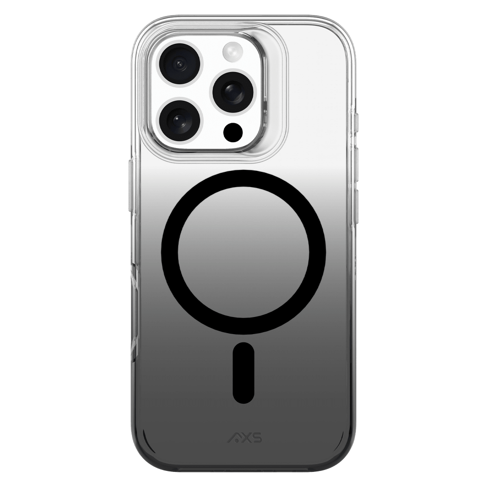 AXS Crystal Shield D3O MagSafe Case for Apple iPhone 16 Pro – clear impact-protective MagSafe case by Axessorize.