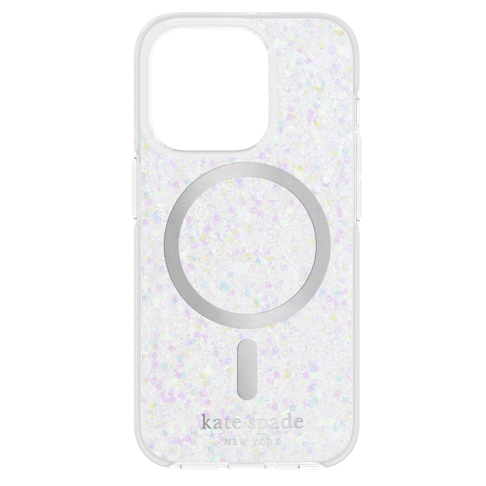 Kate Spade New York Chunky Glitter MagSafe Case for iPhone 15 Pro  back