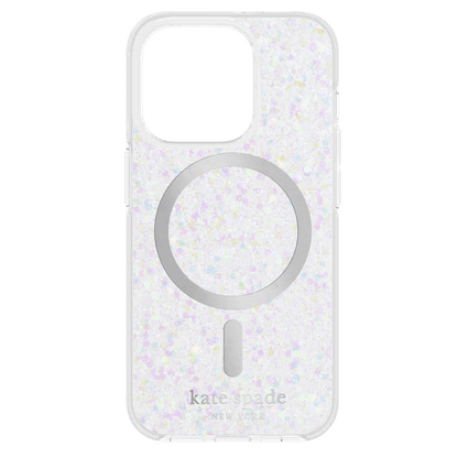 Kate Spade New York Chunky Glitter MagSafe Case for iPhone 15 Pro  back