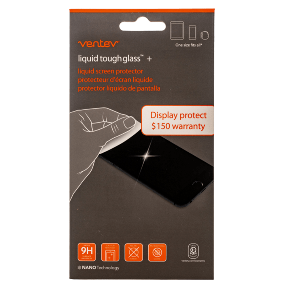 Ventev liquid toughglass plus Screen Protection  $150  by Ventev