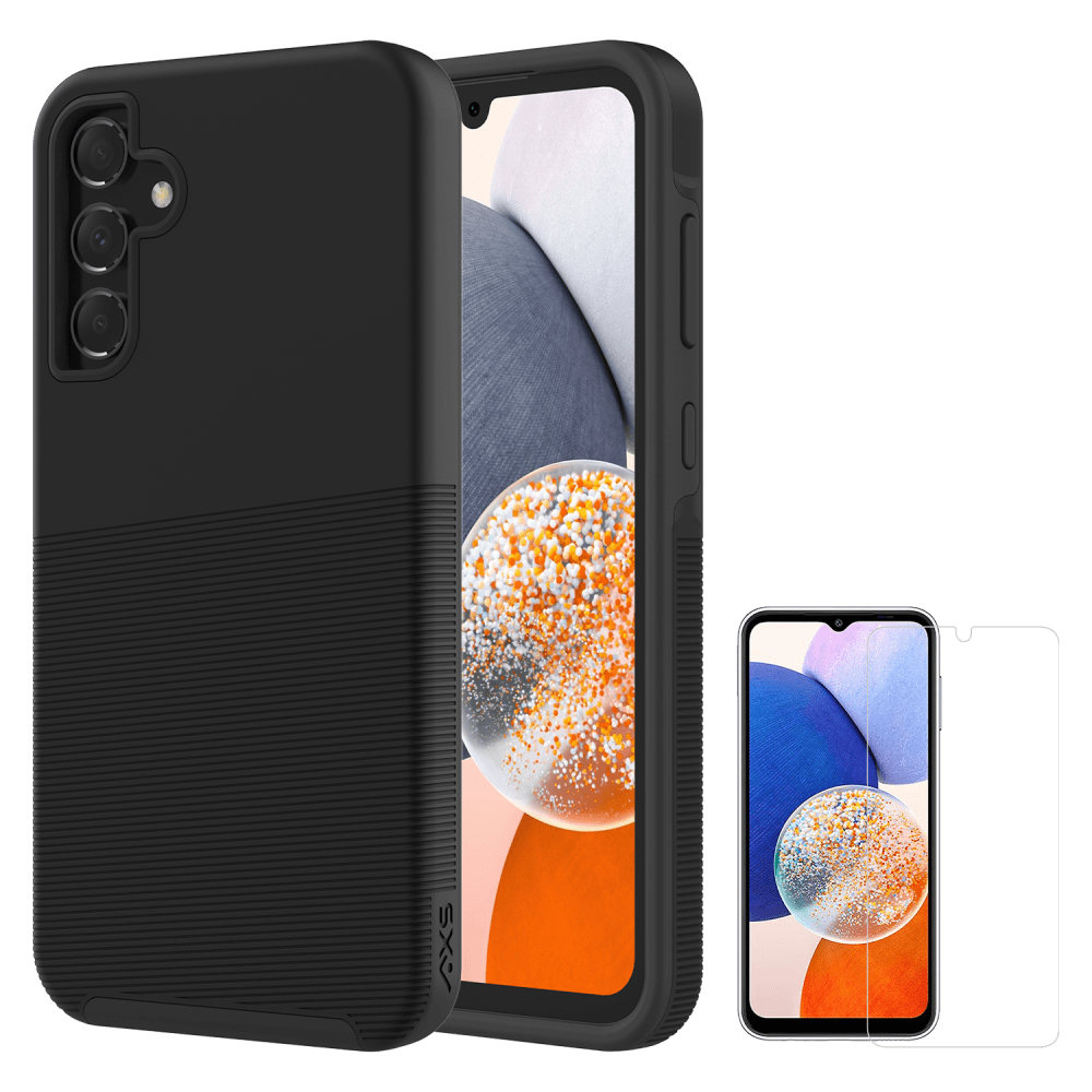 AXS PROTech Plus Case and ARMORGlass Screen Protector Bundle for Samsung Galaxy A15 5G – durable phone protection by Axessorize.