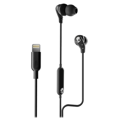 Skullcandy Apple Lightning In Ear Wired Headphones Black by Skullcandy