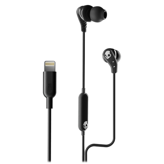 Skullcandy Apple Lightning In Ear Wired Headphones Black by Skullcandy