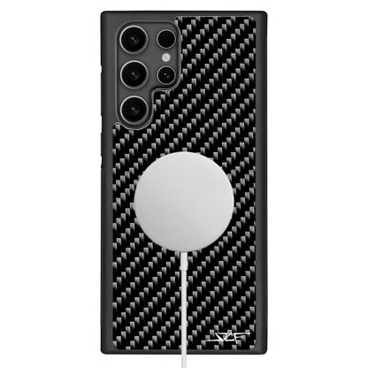 CLASSIC Series phone case placed on wireless charger