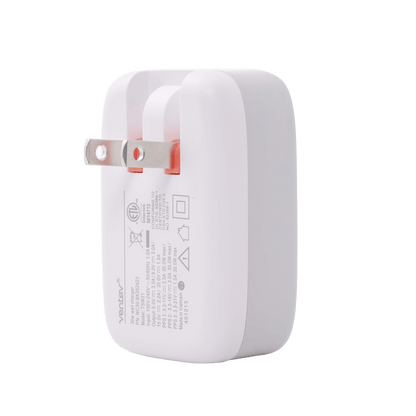 Ventev 20W PD USB C Wall Charger and USB C to USB C Cable 3.3ft White by Ventev