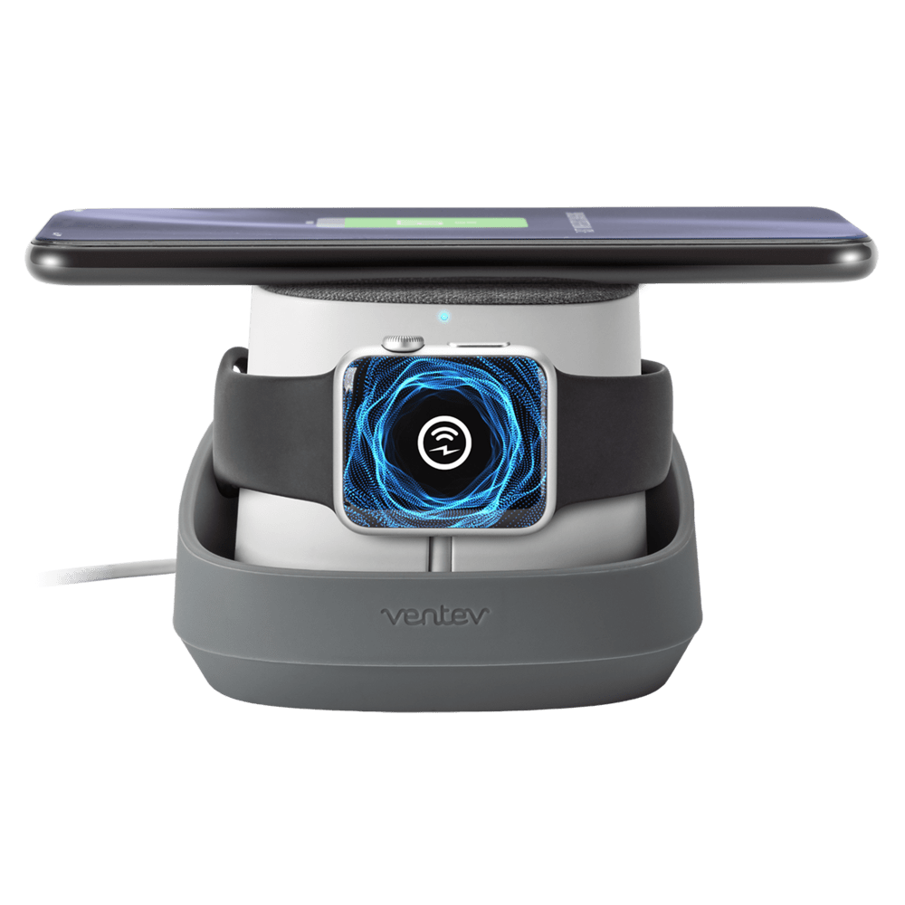 Ventev wireless watchdock duo 10W Gray, White by Ventev