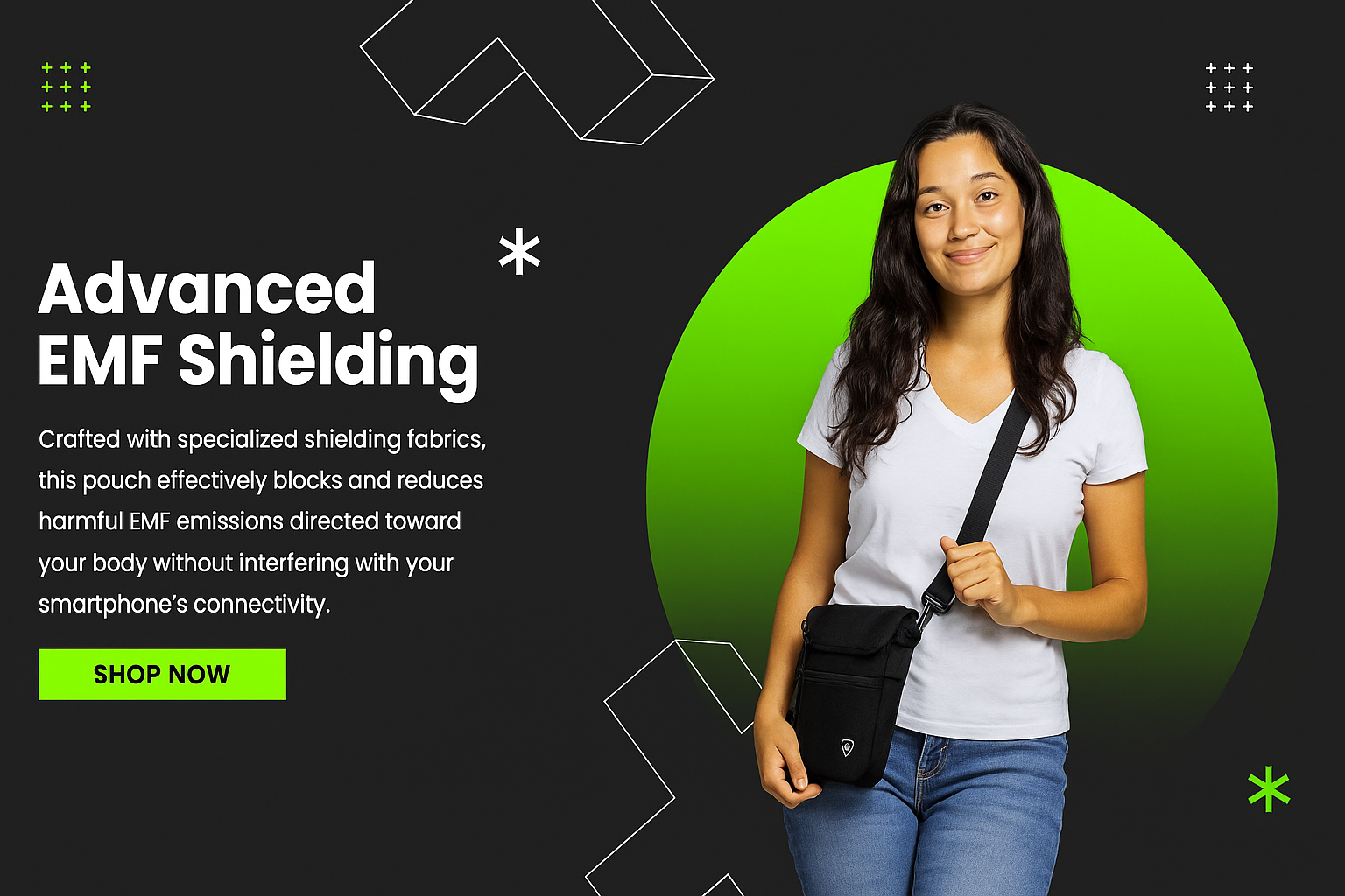 Optimized Advanced EMF Shielding Banner